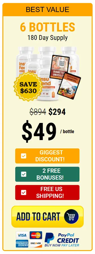 Insufend price 6 bottle